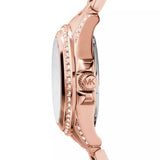Buy Shop Michael Kors Blair Rose Gold Dial Rose Gold Steel Strap Watch for Women - MK5613 USA Online