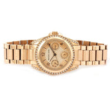 Buy Shop Michael Kors Blair Rose Gold Dial Rose Gold Steel Strap Watch for Women - MK5613 USA Online