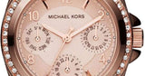 Buy Shop Michael Kors Blair Rose Gold Dial Rose Gold Steel Strap Watch for Women - MK5613 USA Online