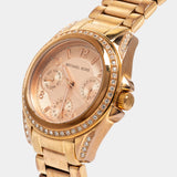 Buy Shop Michael Kors Blair Rose Gold Dial Rose Gold Steel Strap Watch for Women - MK5613 USA Online