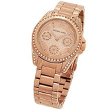 Buy Shop Michael Kors Blair Rose Gold Dial Rose Gold Steel Strap Watch for Women - MK5613 USA Online