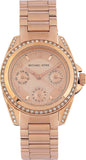Buy Shop Michael Kors Blair Rose Gold Dial Rose Gold Steel Strap Watch for Women - MK5613 USA Online