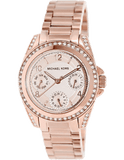 Buy Shop Michael Kors Blair Rose Gold Dial Rose Gold Steel Strap Watch for Women - MK5613 USA Online