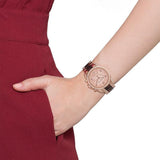 Buy Shop Michael Kors Blair Rose Gold Dial Two Tone Steel Strap Watch For Women - MK5859 USA Online