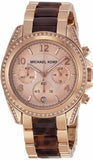 Buy Shop Michael Kors Blair Rose Gold Dial Two Tone Steel Strap Watch For Women - MK5859 USA Online