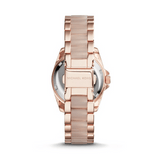 Buy Shop Michael Kors Blair Rose Gold Dial Two Tone Steel Strap Watch for Women - MK6175 USA Online