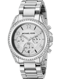 Buy Shop Michael Kors Blair Silver Dial Silver Steel Strap Watch for Women - MK5165 USA Online