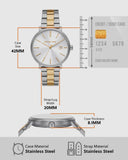 Buy Shop Michael Kors Blake Analog Silver Dial Two Tone Steel Strap Watch for Women - MK9134 USA Online