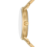Buy Shop Michael Kors Blake Quartz Black Dial Gold Steel Strap Watch for Men - MK9136 USA Online