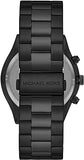 Buy Shop Michael Kors Blake Three-Hand Black Dial Black Steel Strap Watch for Men - MK9135 USA Online
