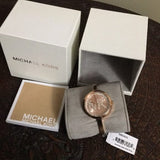 Buy Shop Michael Kors Blakley Crystals Rose Gold Dial Rose Gold Steel Strap Watch for Women - MK3631 USA Online