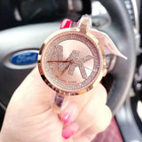 Buy Shop Michael Kors Blakley Crystals Rose Gold Dial Rose Gold Steel Strap Watch for Women - MK3631 USA Online