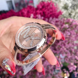 Buy Shop Michael Kors Blakley Crystals Rose Gold Dial Rose Gold Steel Strap Watch for Women - MK3631 USA Online