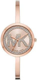 Buy Shop Michael Kors Blakley Crystals Rose Gold Dial Rose Gold Steel Strap Watch for Women - MK3631 USA Online