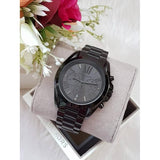 Buy Shop Michael Kors Bradshaw Black Dial Black Steel Strap Watch for Men - MK5550 USA Online