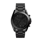 Buy Shop Michael Kors Bradshaw Black Dial Black Steel Strap Watch for Men - MK5550 USA Online