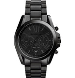 Buy Shop Michael Kors Bradshaw Black Dial Black Steel Strap Watch for Men - MK5550 USA Online