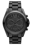 Buy Shop Michael Kors Bradshaw Black Dial Black Steel Strap Watch for Men - MK5550 USA Online
