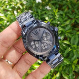 Buy Shop Michael Kors Bradshaw Blue Dial Blue Steel Strap Watch for Men - MK6248 USA Online