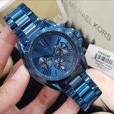 Buy Shop Michael Kors Bradshaw Blue Dial Blue Steel Strap Watch for Men - MK6248 USA Online