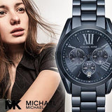 Buy Shop Michael Kors Bradshaw Blue Dial Blue Steel Strap Watch for Men - MK6248 USA Online