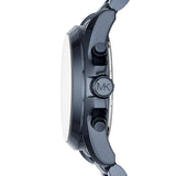 Buy Shop Michael Kors Bradshaw Blue Dial Blue Steel Strap Watch for Men - MK6248 USA Online