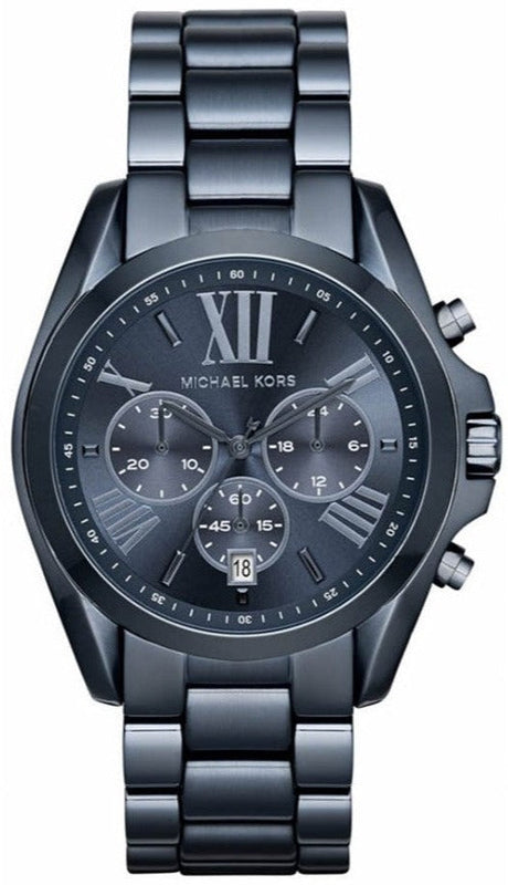 Buy Shop Michael Kors Bradshaw Blue Dial Blue Steel Strap Watch for Men - MK6248 USA Online