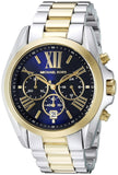Buy Shop Michael Kors Bradshaw Blue Dial Two Tone Steel Strap Watch for Women - MK5976 USA Online