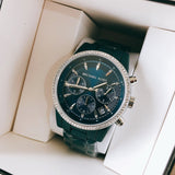 Buy Shop Michael Kors Bradshaw Chronograph Blue Dial Blue Steel Strap Watch For Men - MK6722 USA Online