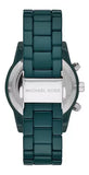 Buy Shop Michael Kors Bradshaw Chronograph Blue Dial Blue Steel Strap Watch For Men - MK6722 USA Online