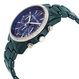 Buy Shop Michael Kors Bradshaw Chronograph Blue Dial Blue Steel Strap Watch For Men - MK6722 USA Online
