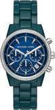 Buy Shop Michael Kors Bradshaw Chronograph Blue Dial Blue Steel Strap Watch For Men - MK6722 USA Online