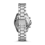 Buy Shop Michael Kors Bradshaw Chronograph Blue Dial Silver Steel Strap Watch For Women - MK6099 USA Online