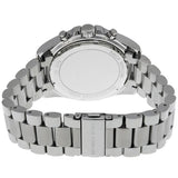 Buy Shop Michael Kors Bradshaw Chronograph Blue Dial Silver Steel Strap Watch For Women - MK6099 USA Online