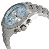 Buy Shop Michael Kors Bradshaw Chronograph Blue Dial Silver Steel Strap Watch For Women - MK6099 USA Online