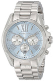 Buy Shop Michael Kors Bradshaw Chronograph Blue Dial Silver Steel Strap Watch For Women - MK6099 USA Online