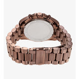 Buy Shop Michael Kors Bradshaw Chronograph Brown Dial Brown Steel Strap Watch For Women - MK6247 USA Online