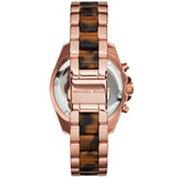 Buy Shop Michael Kors Bradshaw Chronograph Brown Dial Two Tone Steel Strap Watch For Women - MK5944 USA Online
