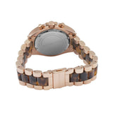 Buy Shop Michael Kors Bradshaw Chronograph Brown Dial Two Tone Steel Strap Watch For Women - MK5944 USA Online