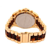 Buy Shop Michael Kors Bradshaw Chronograph Burgundy Dial Two Tone Steel Strap For Women - MK6269 USA Online