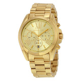 Buy Shop Michael Kors Bradshaw Gold Dial Gold Steel Strap Watch for Women - MK5605 USA Online