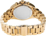 Buy Shop Michael Kors Bradshaw Chronograph Green Dial Gold Steel Strap Watch For Women - MK7257 USA Online