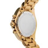 Buy Shop Michael Kors Bradshaw Chronograph Green Dial Gold Steel Strap Watch For Women - MK7257 USA Online
