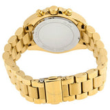 Buy Shop Michael Kors Bradshaw Chronograph Black Dial Gold Steel Strap Watch For Women - MK6959 USA Online