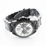 Buy Shop Michael Kors Bradshaw Chronograph Quartz White Dial Grey Steel Strap Watch For Men - MK5952 USA Online