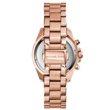 Buy Shop Michael Kors Bradshaw Chronograph Rose Gold Dial Rose Gold Steel Strap Watch for Women - MK5799 USA Online