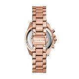 Buy Shop Michael Kors Bradshaw Chronograph Rose Gold Dial Rose Gold Steel Strap Watch For Women - MK6321 USA Online