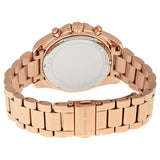 Buy Shop Michael Kors Bradshaw Chronograph Rose Gold Dial Rose Gold Steel Strap Watch For Women - MK6321 USA Online