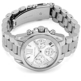 Buy Shop Michael Kors Bradshaw Chronograph Silver Dial Silver Steel Strap Watch for Women - MK6174 USA Online