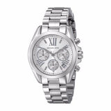 Buy Shop Michael Kors Bradshaw Chronograph Silver Dial Silver Steel Strap Watch for Women - MK6174 USA Online